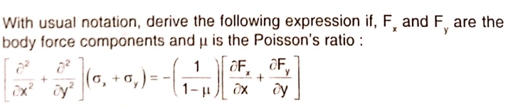 With usual notation, derive the following