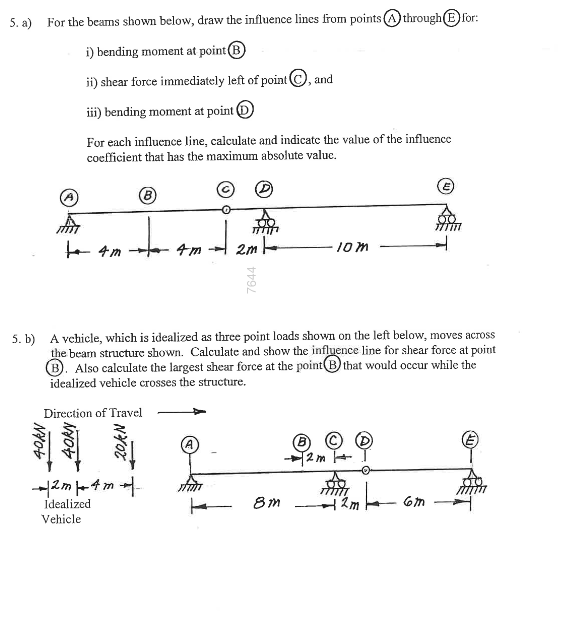 ( a ) Calculate the vertical deflection at joint