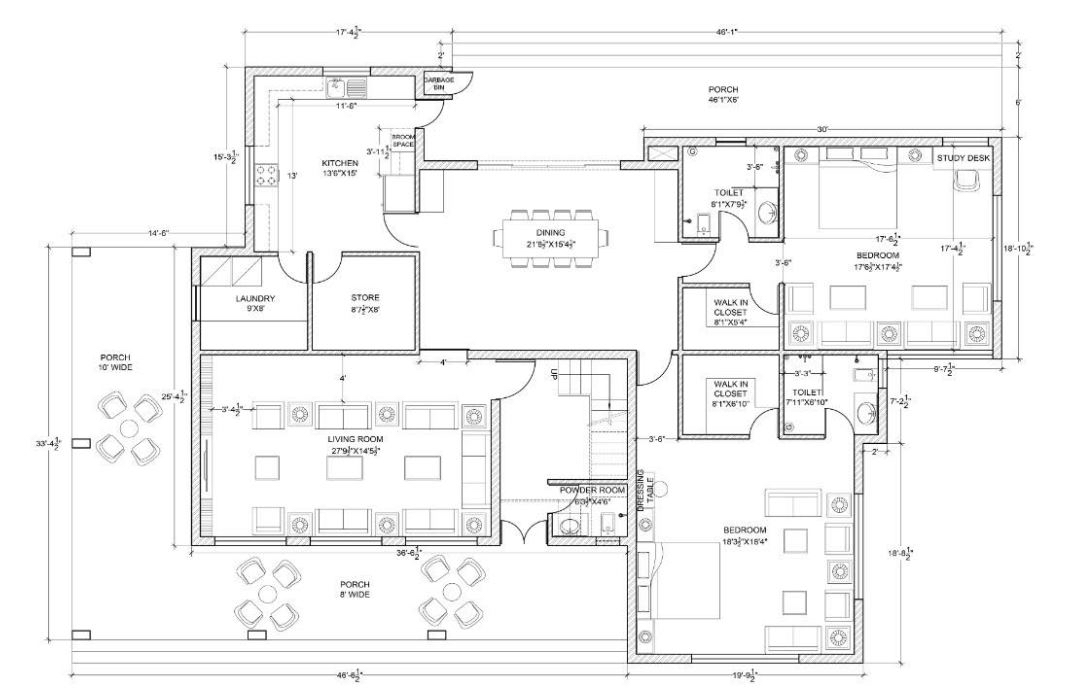 Calculate the number of the Studs if the studs