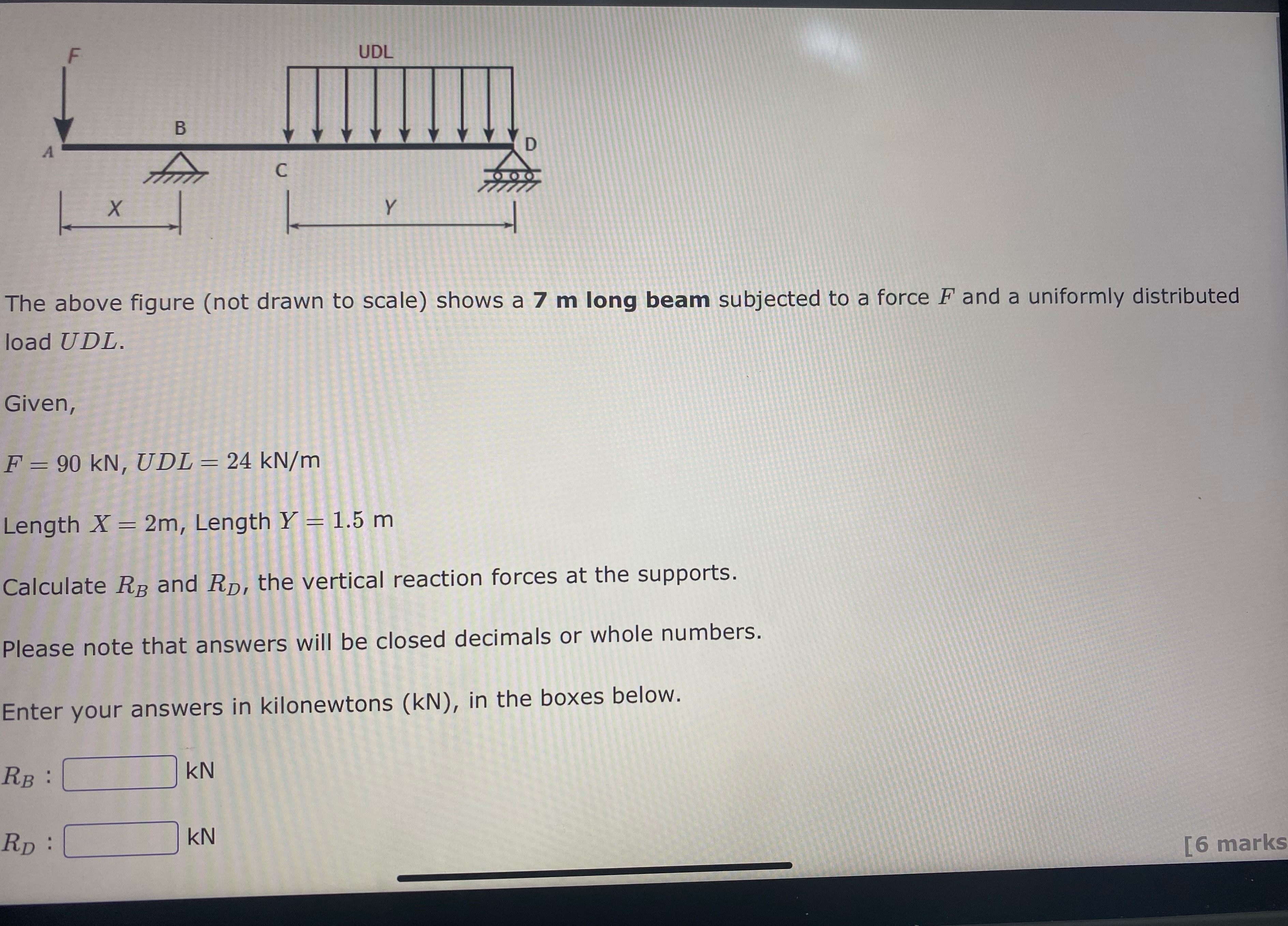 The above figure ( not drawn to scale ) shows a 7