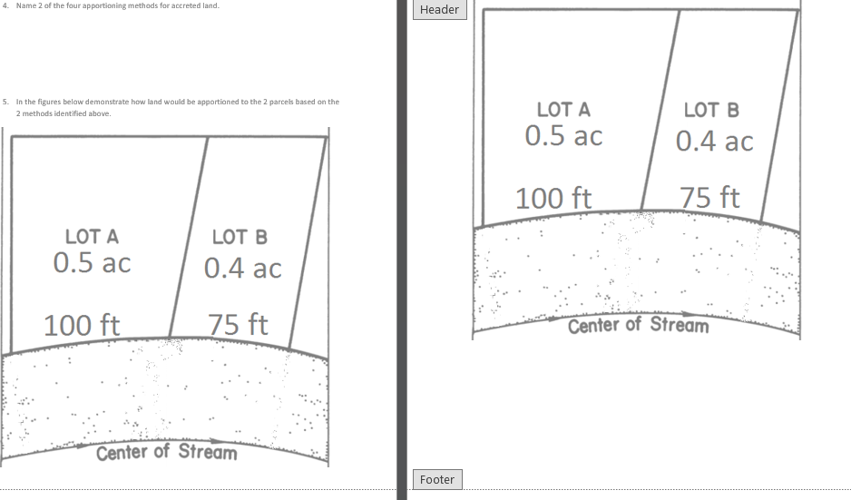 Name 2 of the four apportioning methods for