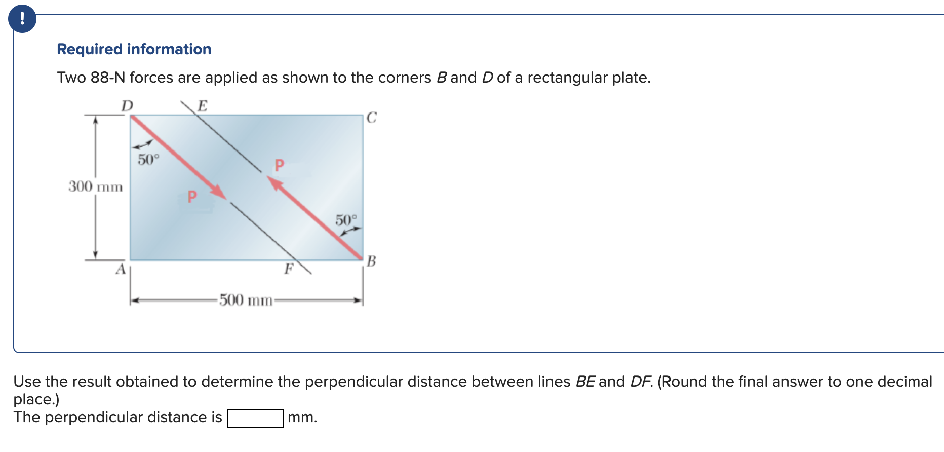 Required information Two 8 8 - N forces are