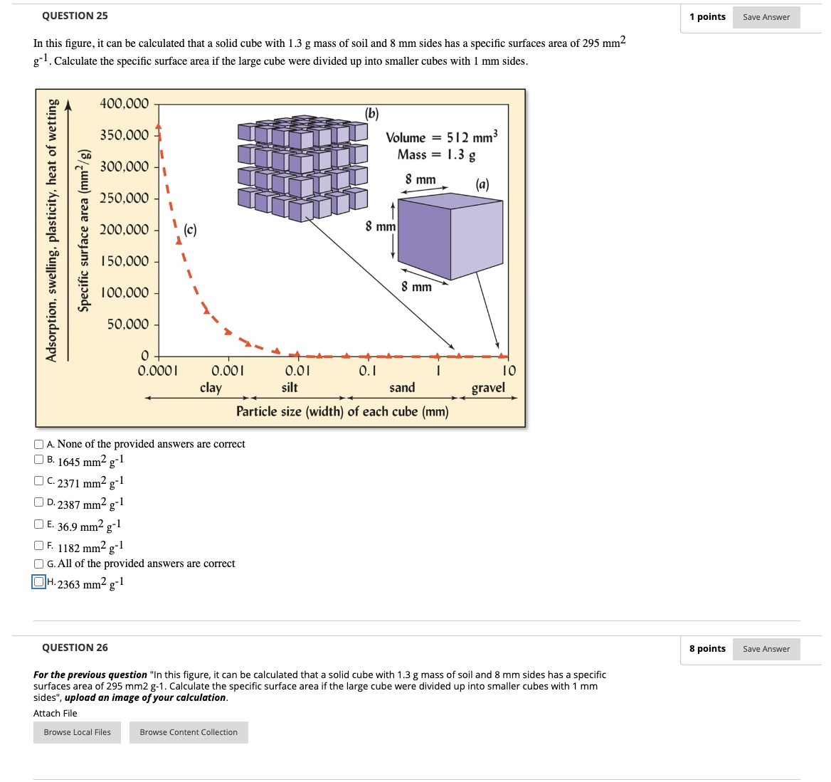 QUESTION 2 5 In this figure, it can be calculated