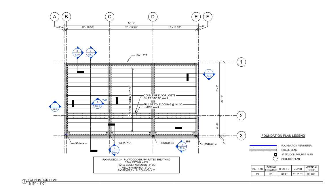 Pick a steel beam for the porch based on bending