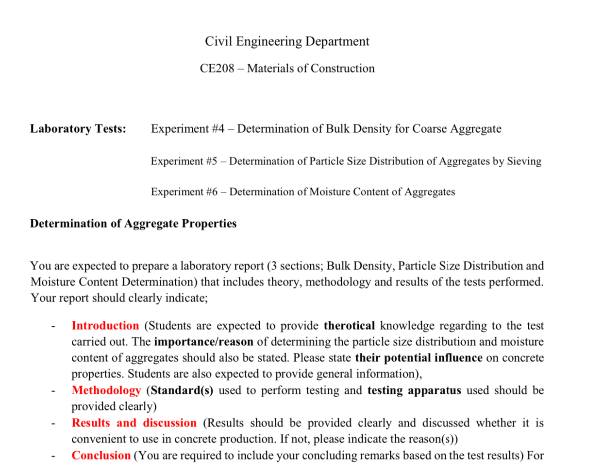 Civil Engineering Departmentni Mini Slump & flow