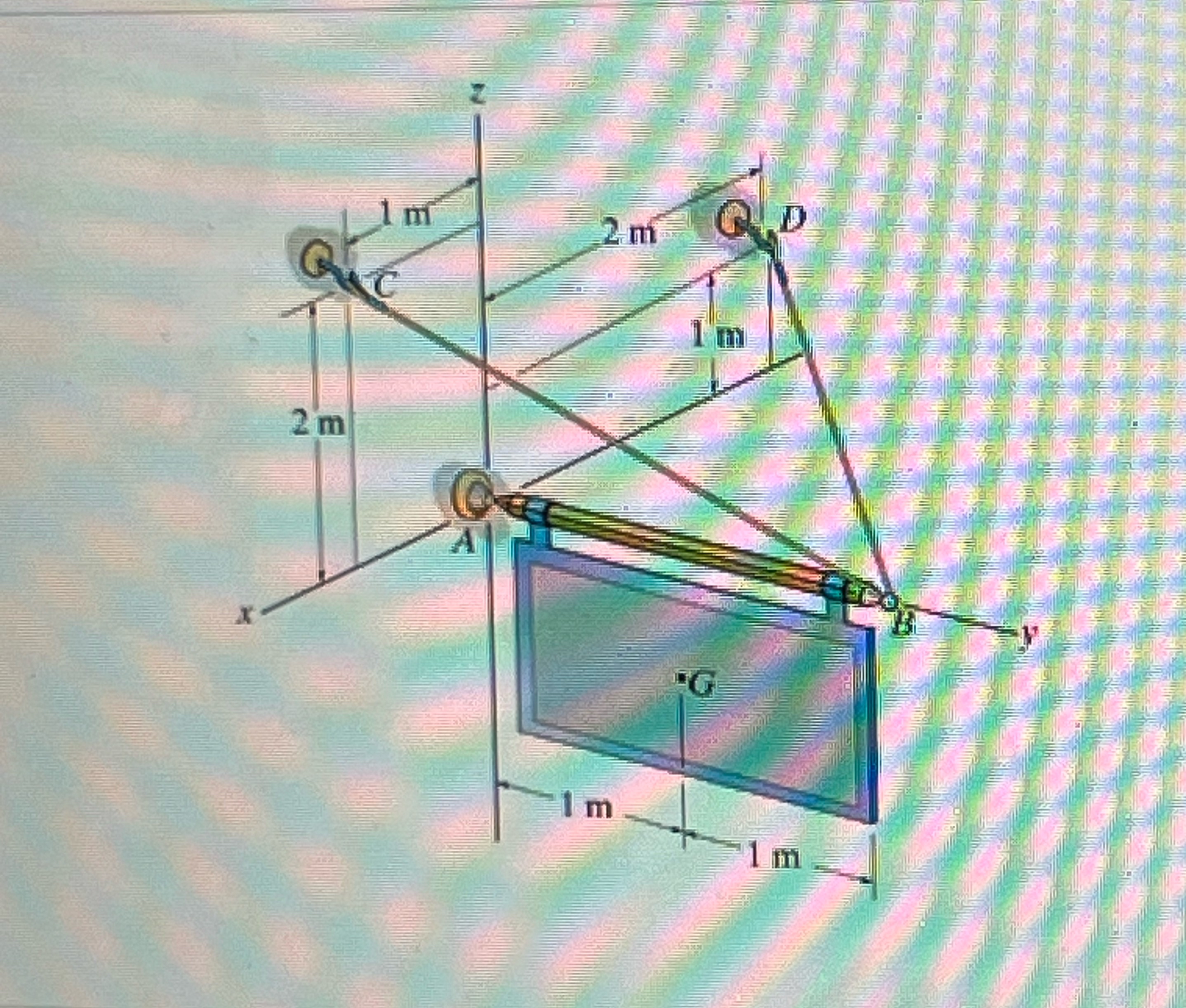 The sign in ( Figure 1 ) has a mass of 9 0 kg