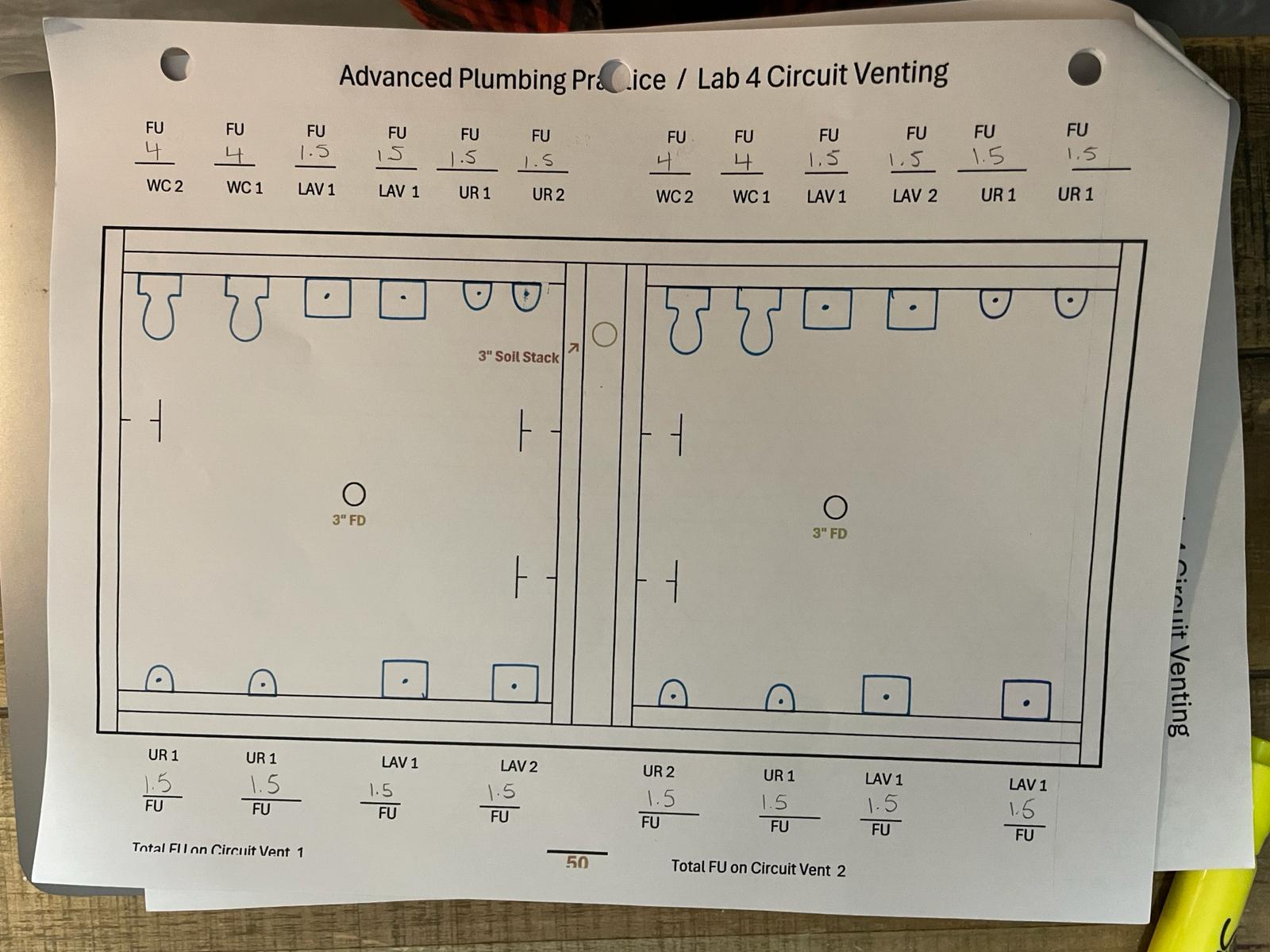 Advanced Plumbing How to draw plan view diagram