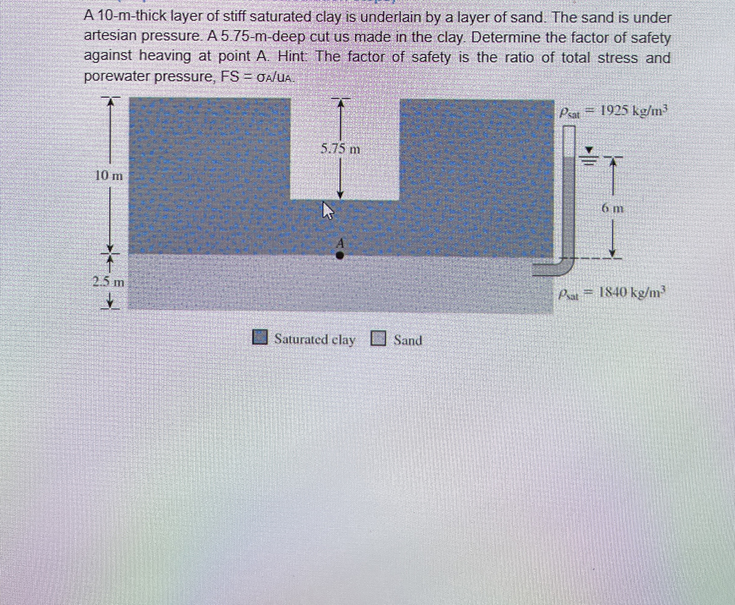 How to solve A 1 0 - m - thick layer of stiff