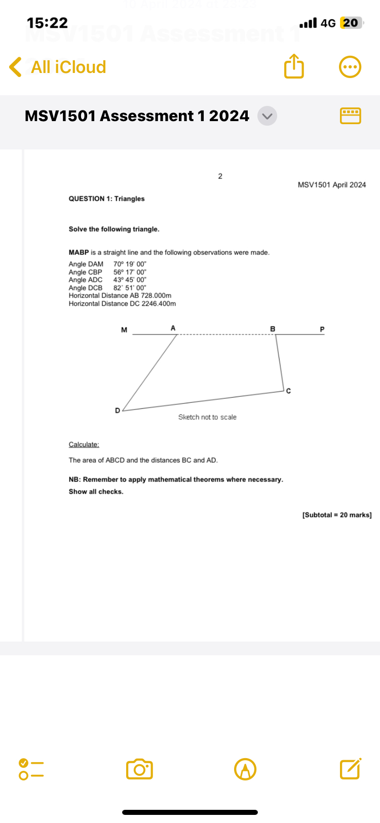 1 5 : 2 2 4 G 2 0 All iCloud MSV 1 5 0 1