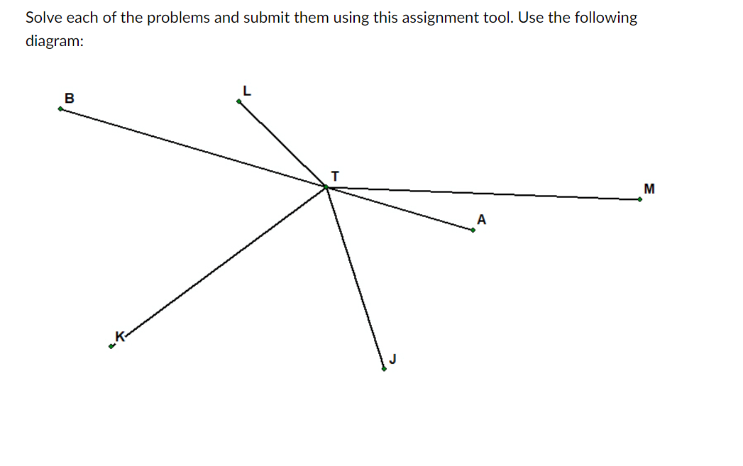 Solve each of the problems and submit them using
