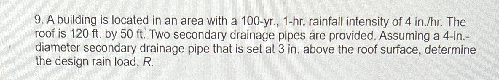 A building is located in an area with a 1 0 0 -