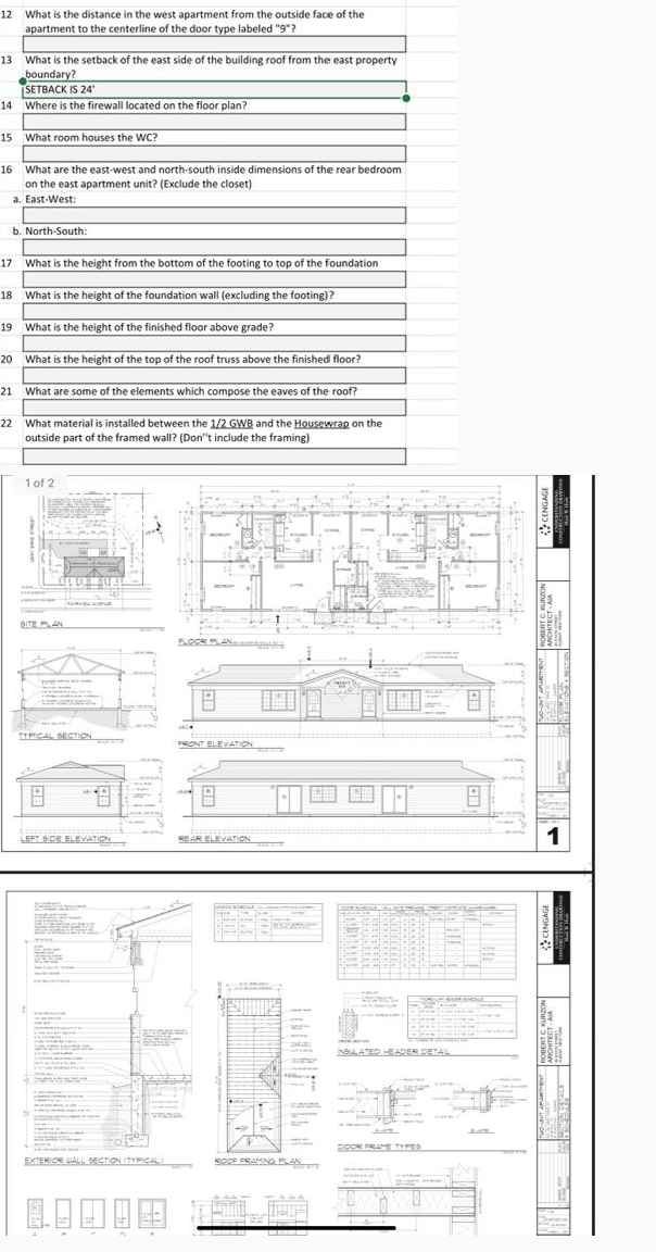 please refer to the duplex images to answer the