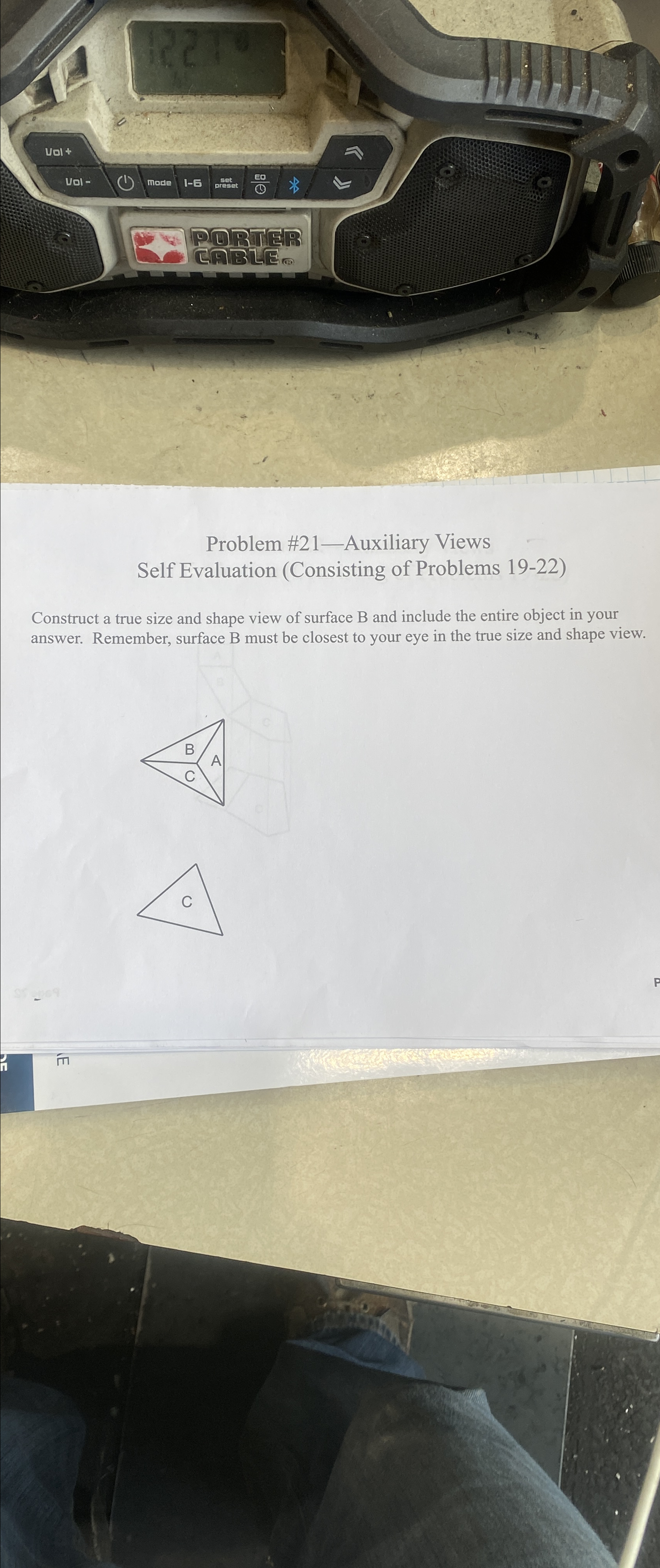 Problem # 2 1 - Auxiliary Views Self Evaluation (