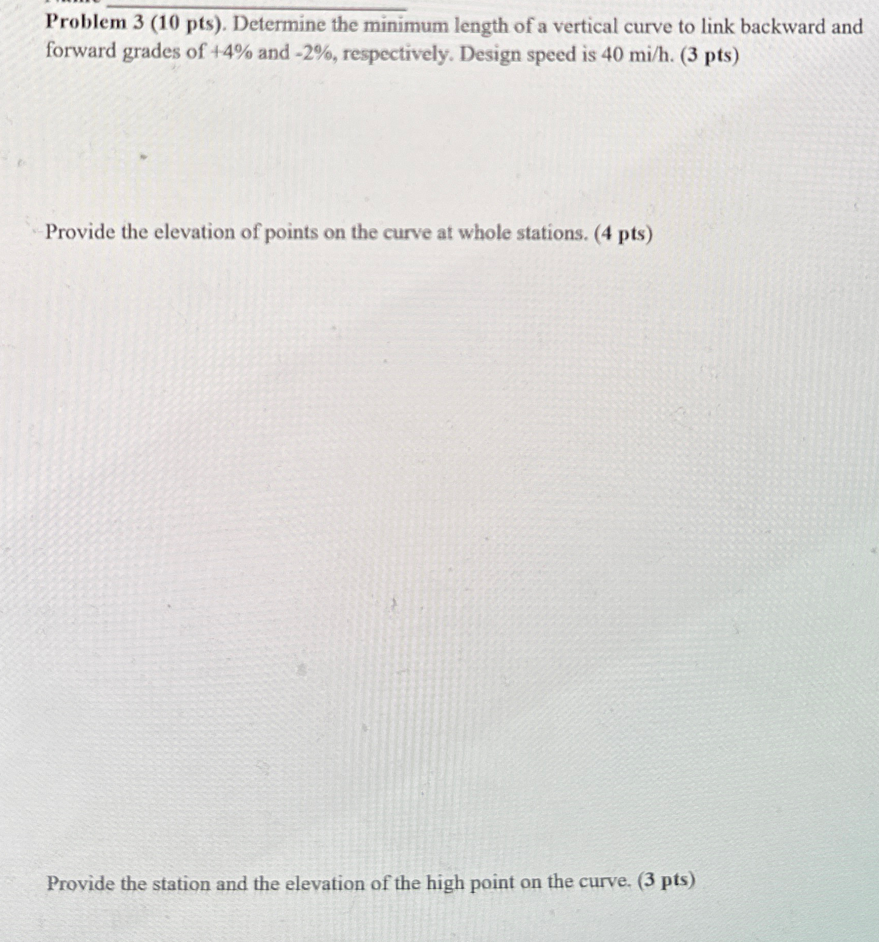 Problem 3 ( 1 0 p t s ) . Determine the minimum