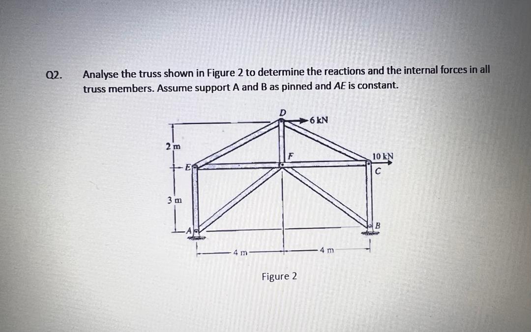 Assignment 2 - Analysis using Matrix Flexibility