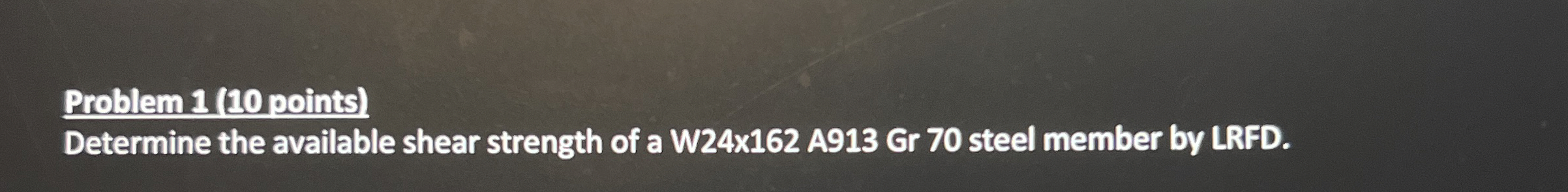 Problem 1 ( 1 0 points ) Determine the available