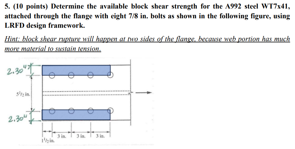 ( 1 0 points ) Determine the available block