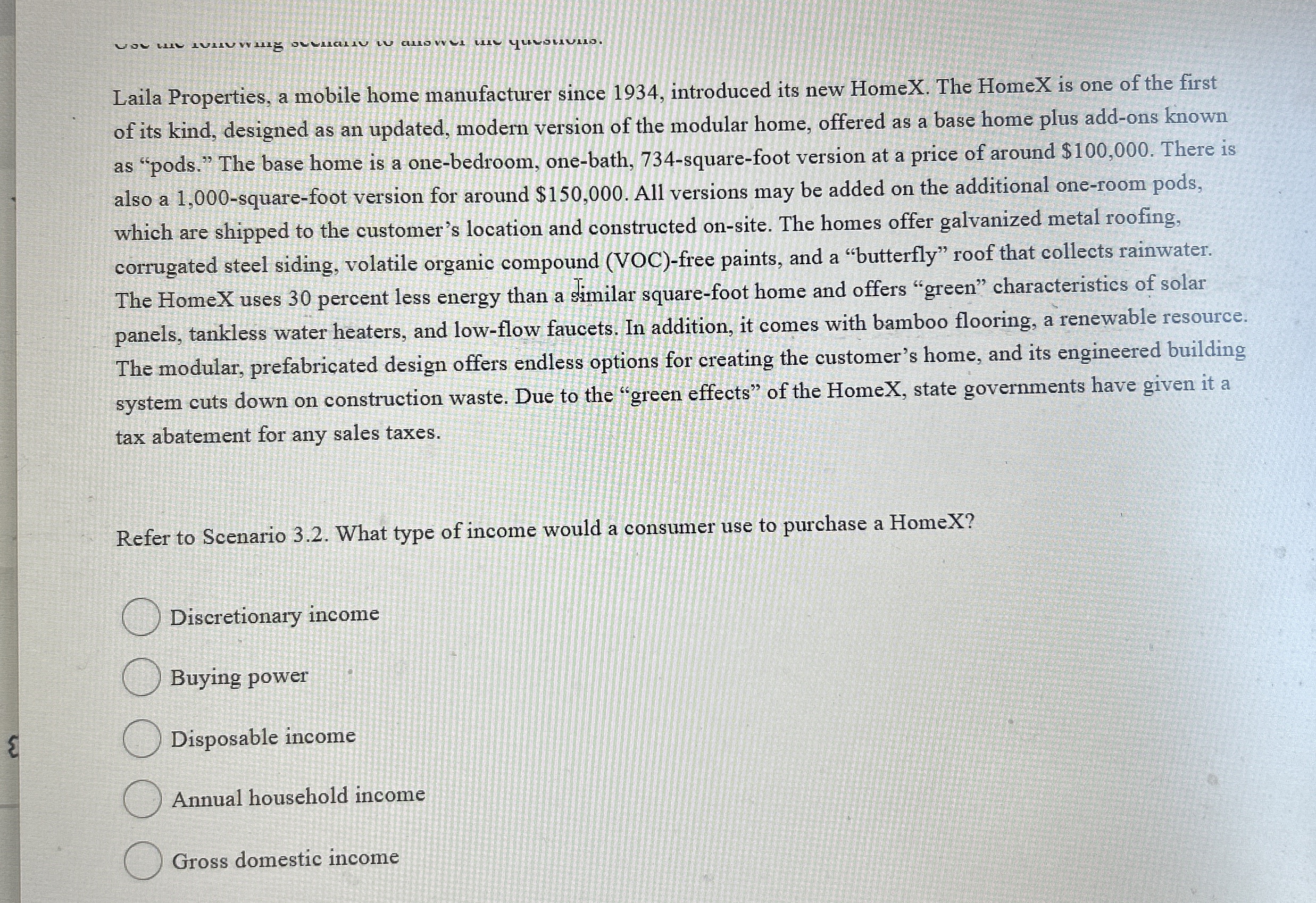 Laila Properties, a mobile home manufacturer