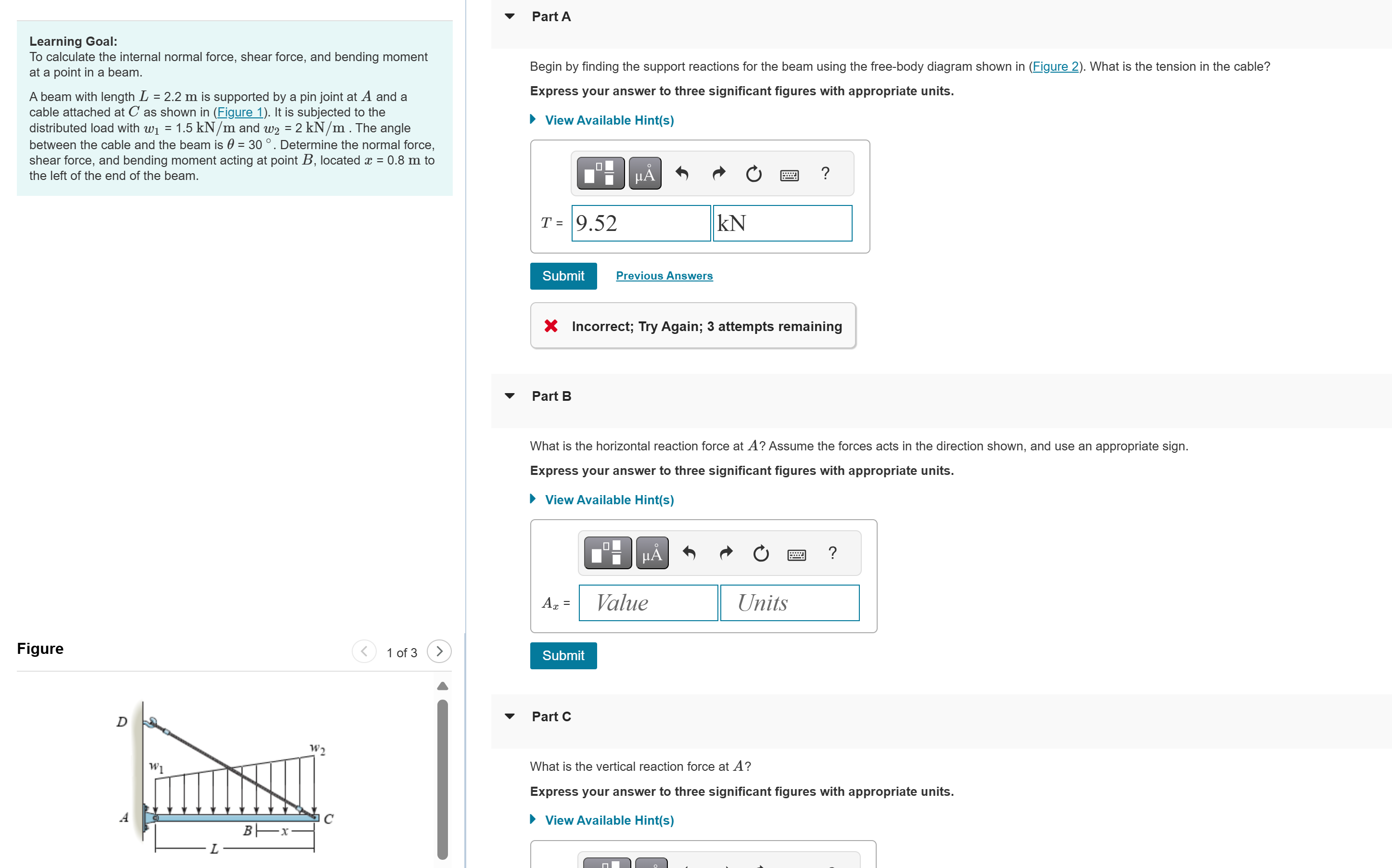Please solve Parts A through Part F Show all