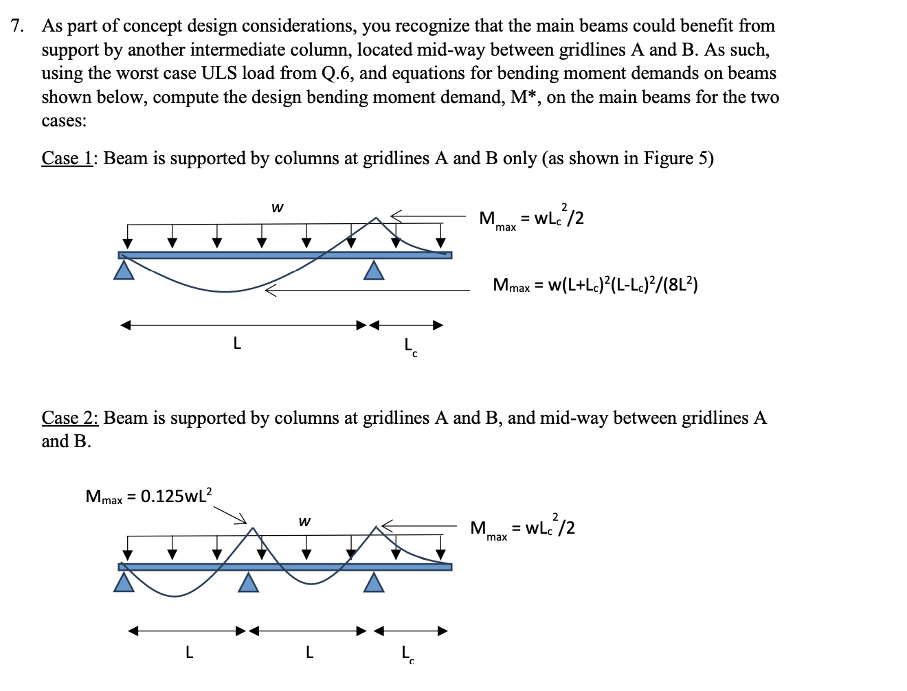 Figure 5 . Main member layout proposed for