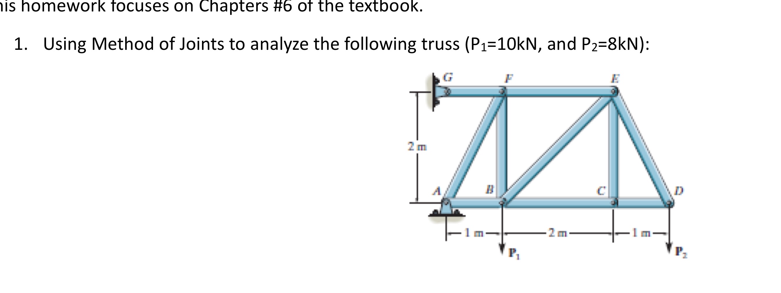 is homework focuses on Chapters # 6 of the