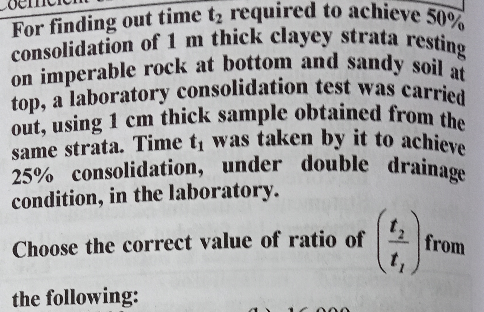 For finding out time t 2 required to achieve 5 0