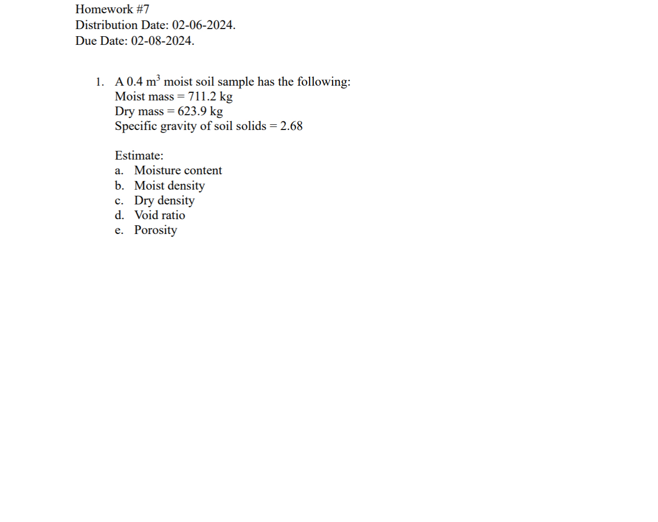 Homework # 7 Distribution Date: 0 2 - 0 6 - 2 0 2