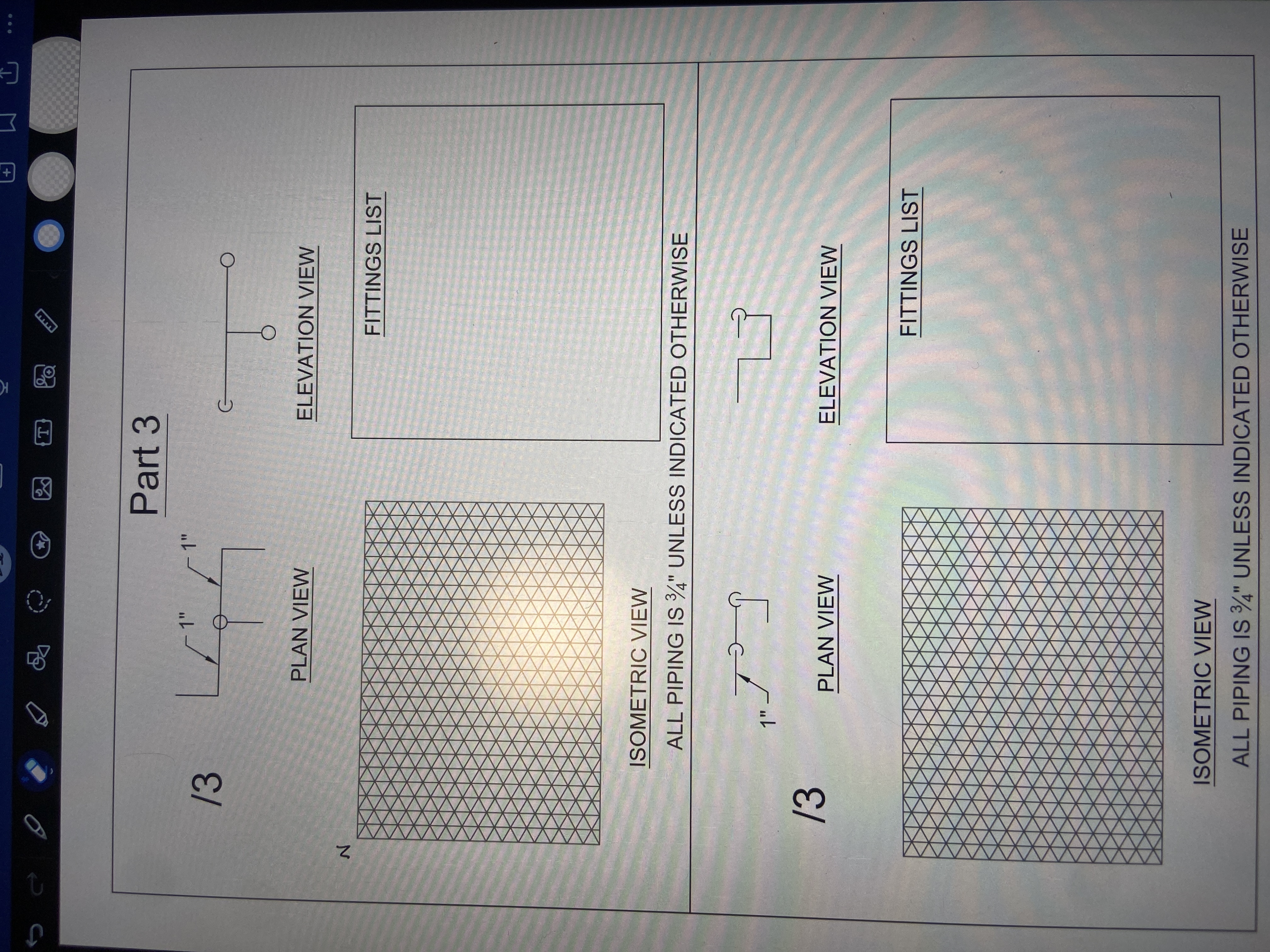 what does tbe isometric drawings look like?