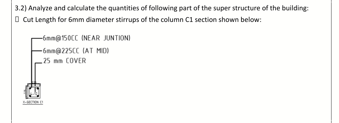 3 . 2 ) Analyze and calculate the quantities of
