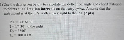 Use the data given below to calculate the
