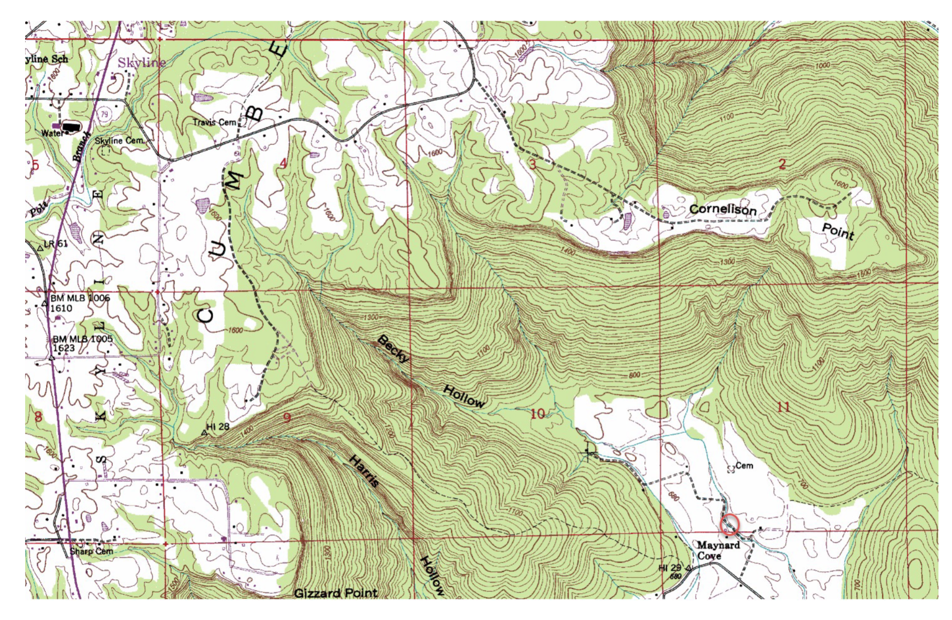 A culvert is to be placed under the logging road