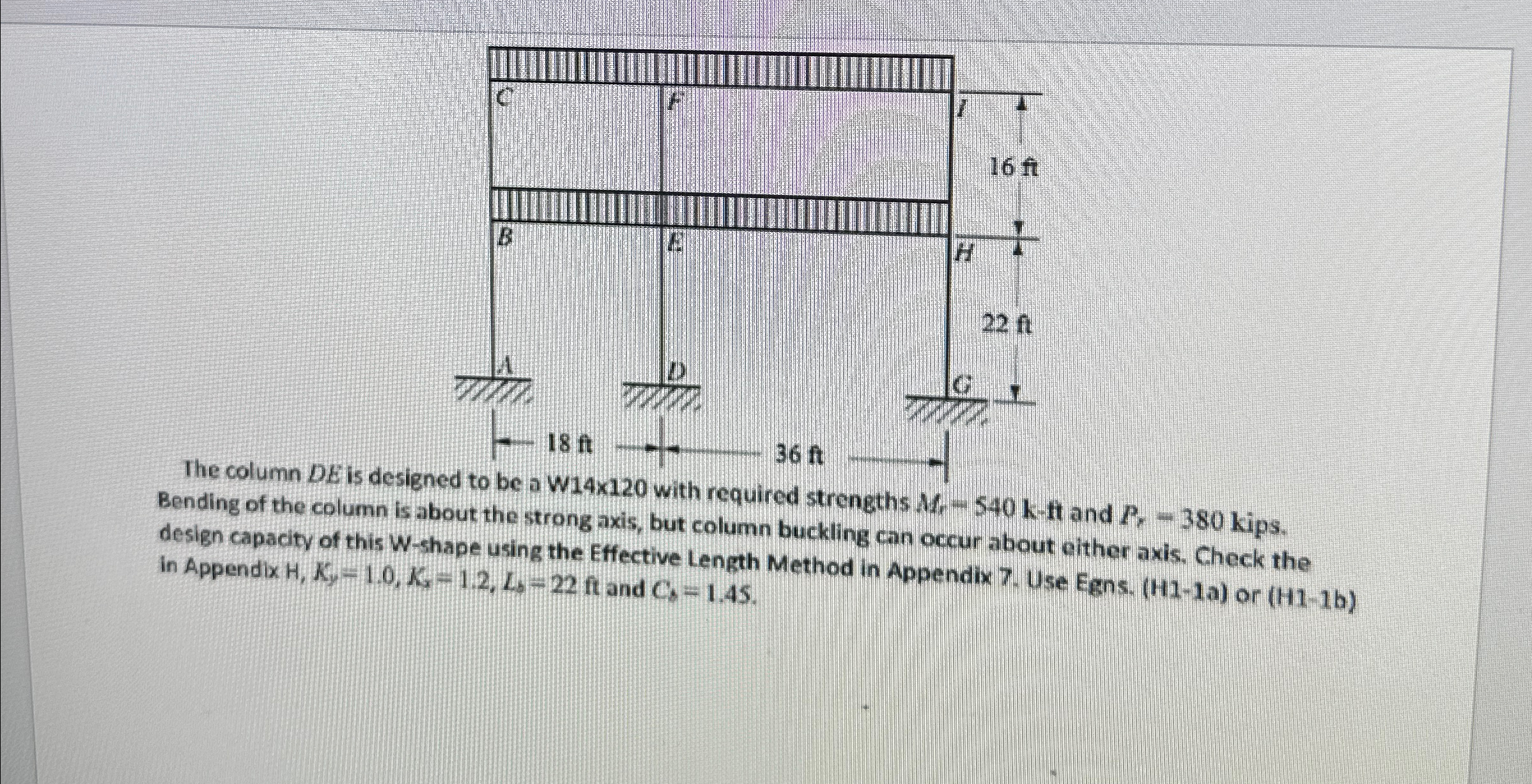Please include tables used in steel manual