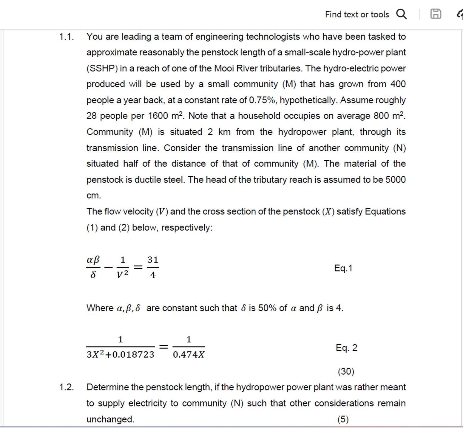 1 . 1 . You are leading a team of engineering