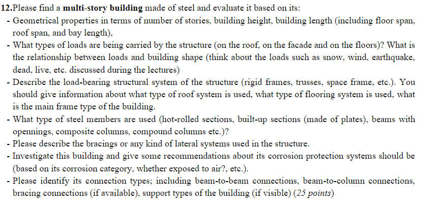 1 2 . Please find a multi - story building made