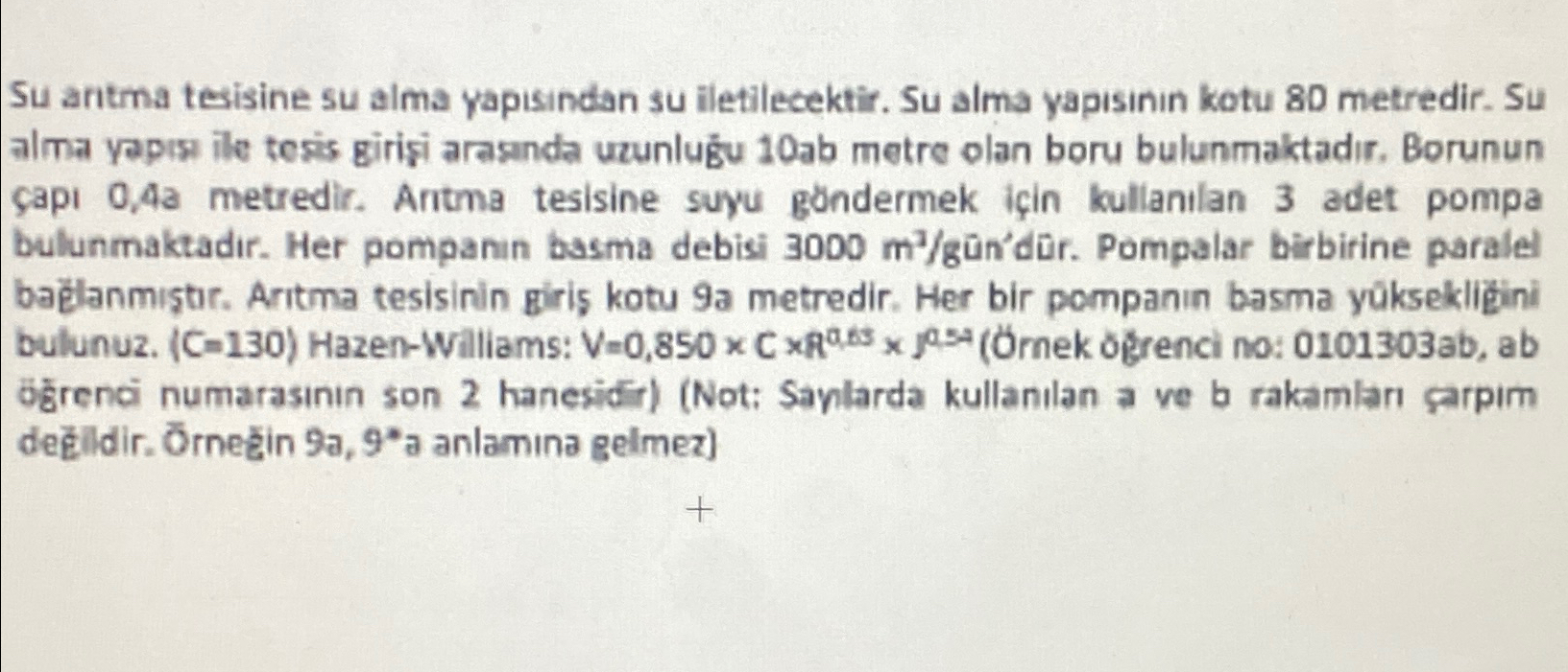 Su aritma tesisine su alma yap sindan su