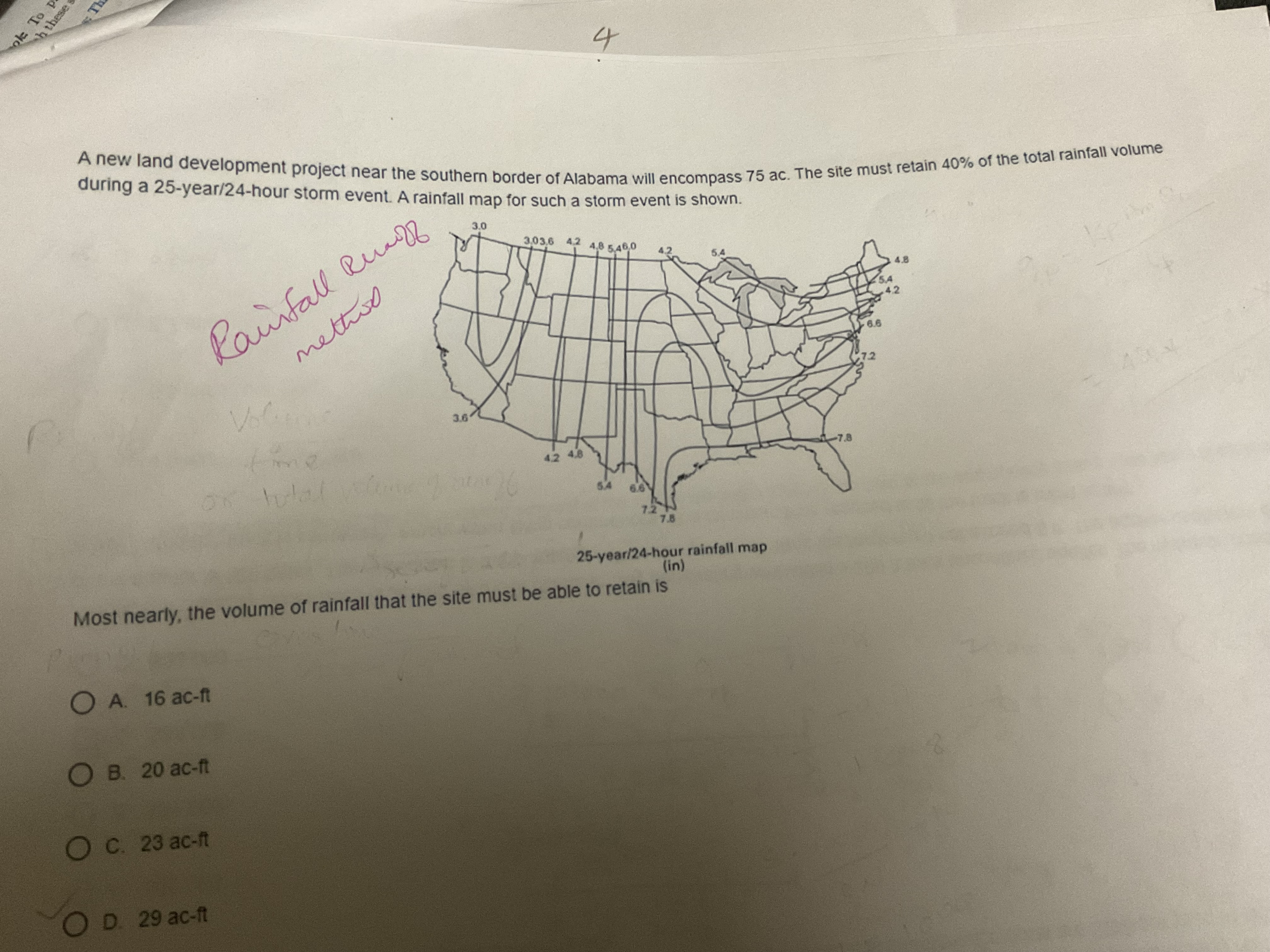 A new land development project near the southern