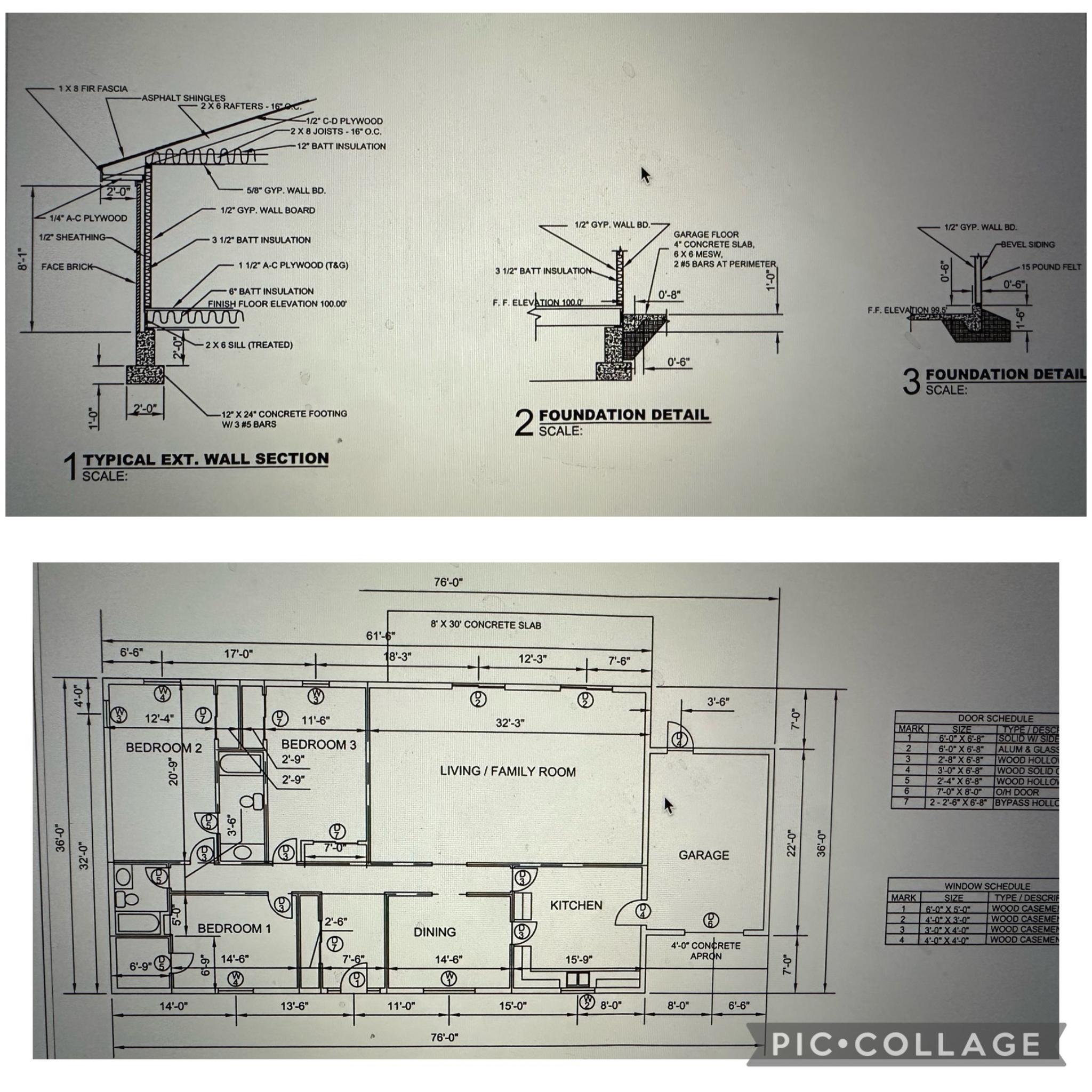 Use the following floor plan to calculate and