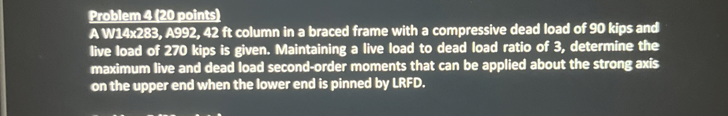Problem 4 ( 2 0 points ) A W 1 4 x 2 3 3 , A 9 9