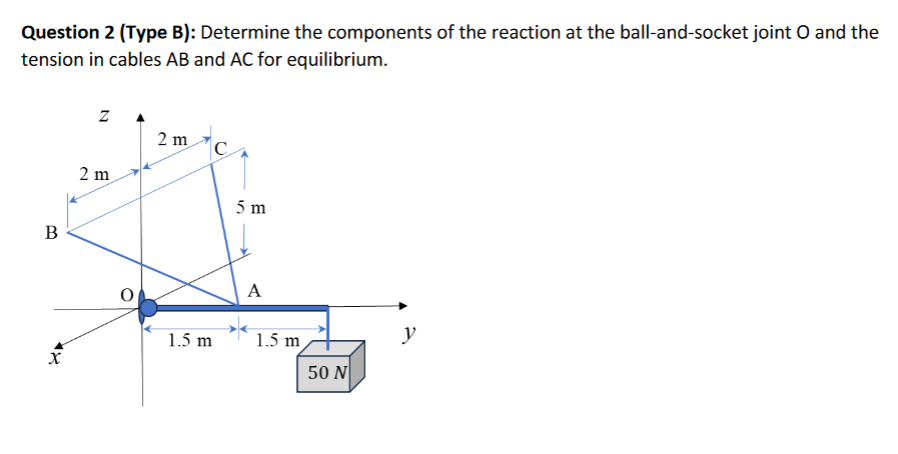 Question 2 ( Type B ) : Determine the components