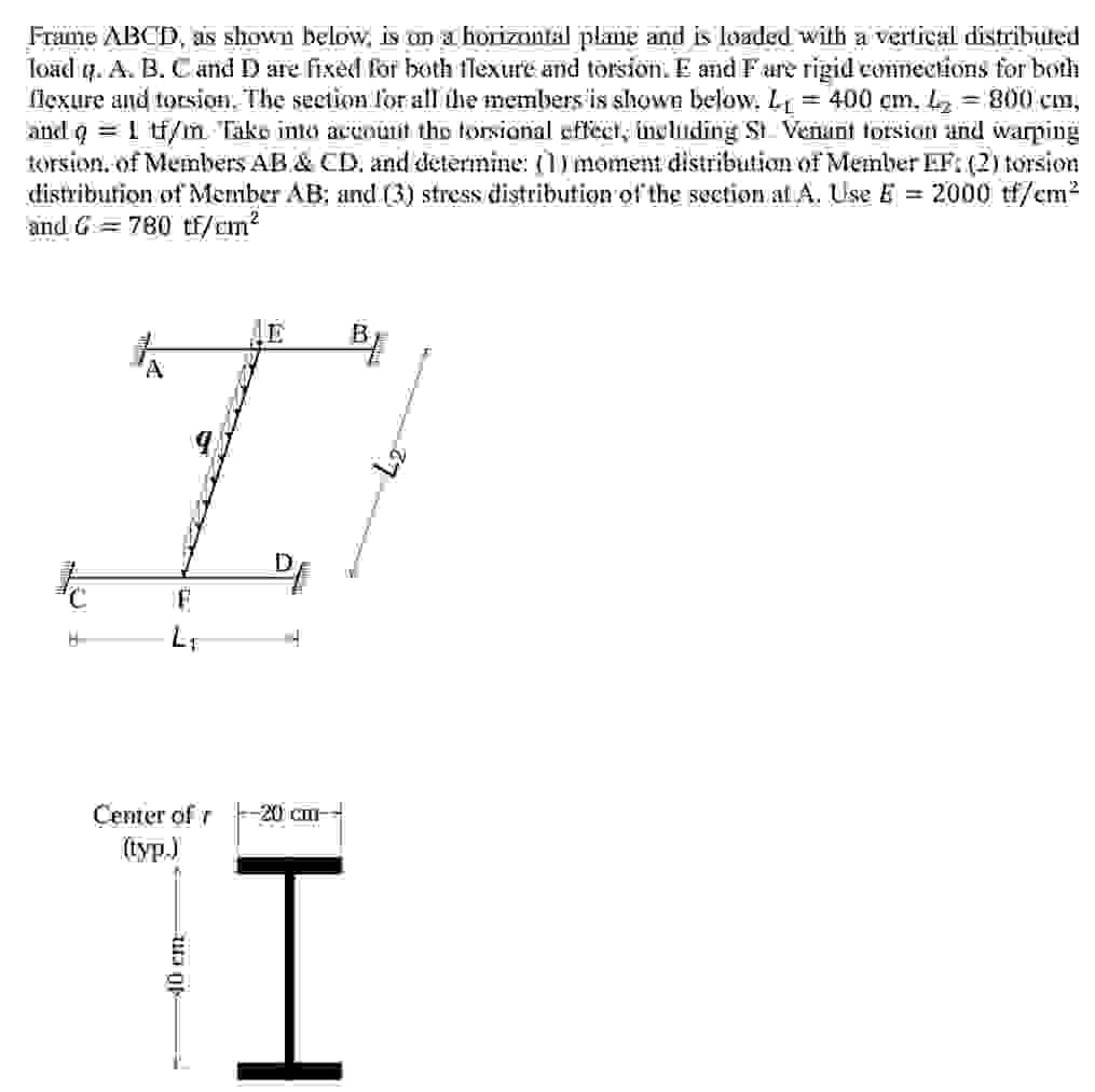 Frame ? ? ? ? B C D , as shown below, is on a