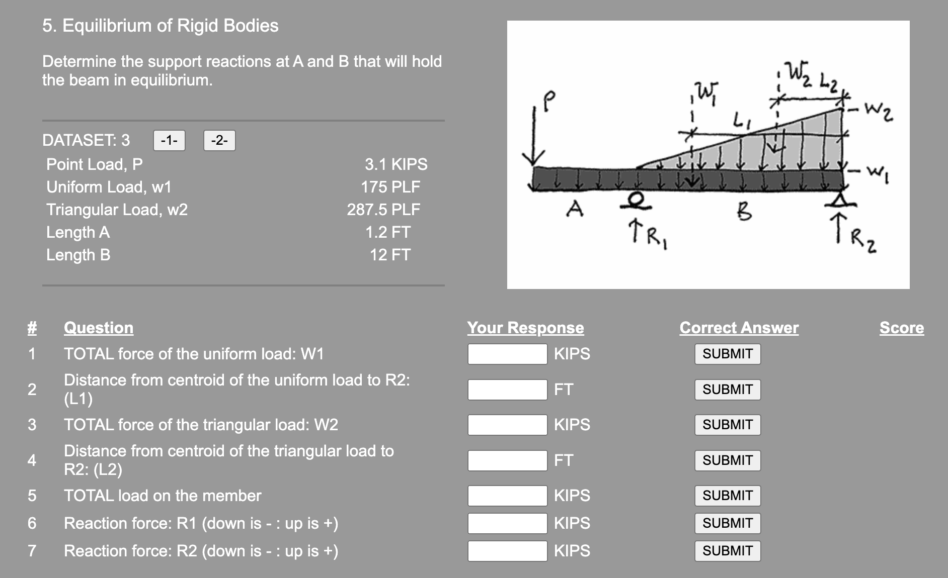 Equilibrium of Rigid Bodies Determine the support