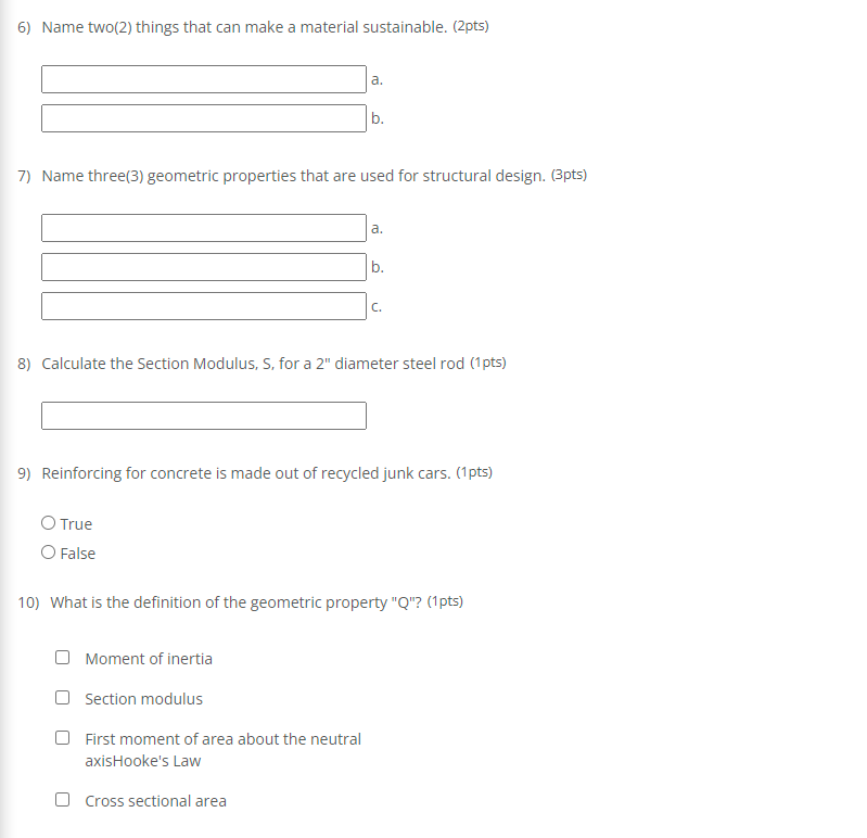 Name two ( 2 ) things that can make a material