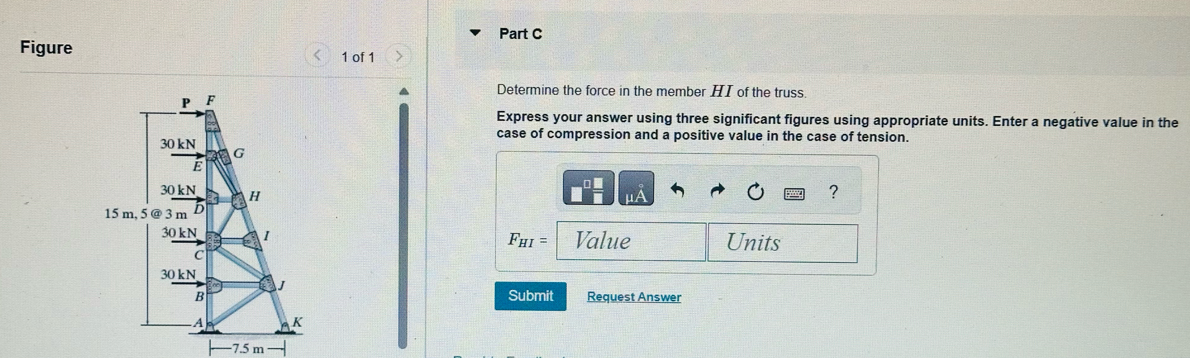 Part A Consider the space truss shown in ( Figure
