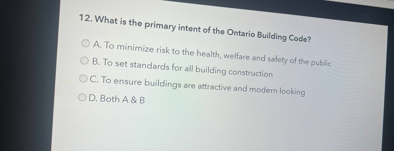 What is the primary intent of the Ontario