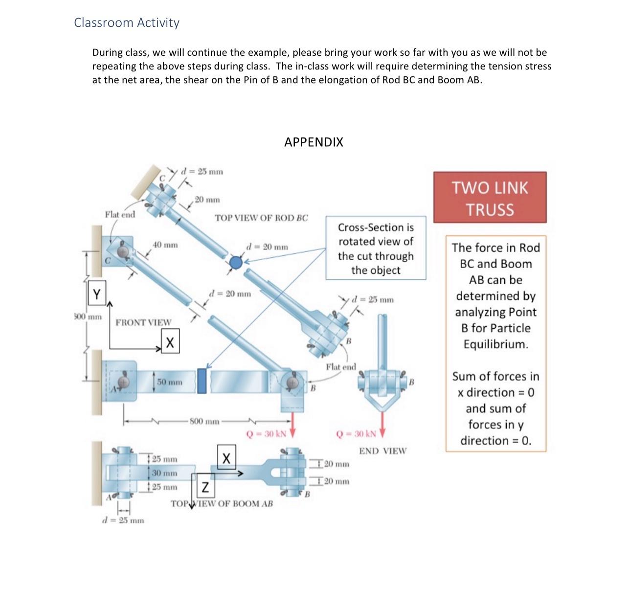 Classroom Activity During class, we will continue