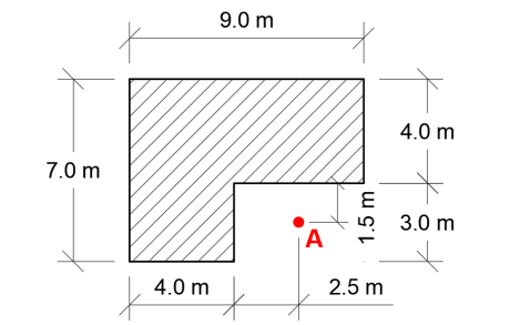 A Below is a flexible foundation slab located on