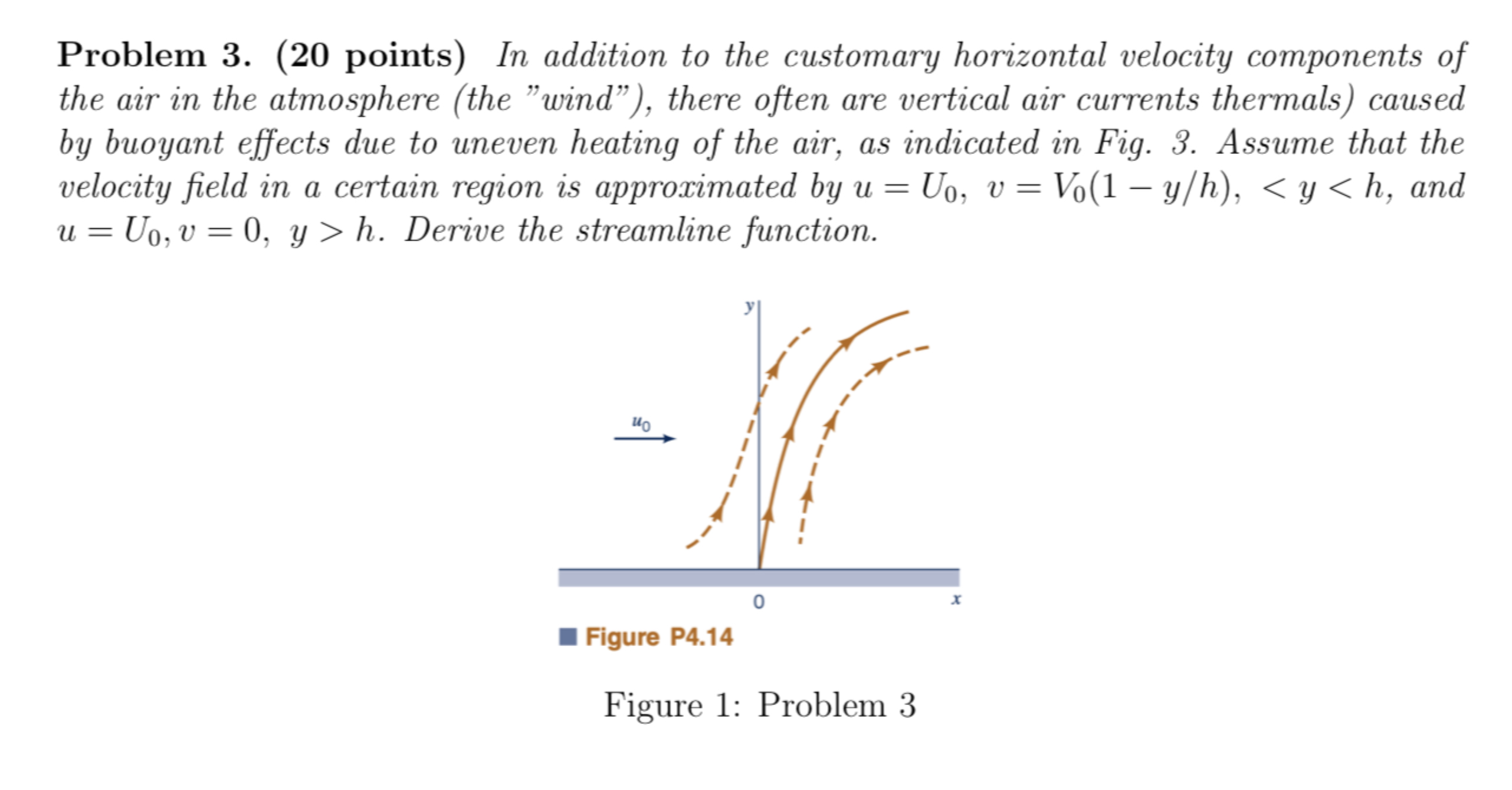 Problem 3 . ( 2 0 points ) In addition to the