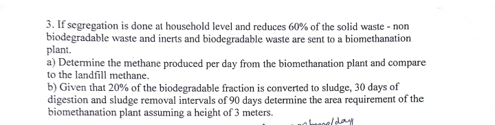 If segregation is done at household level and