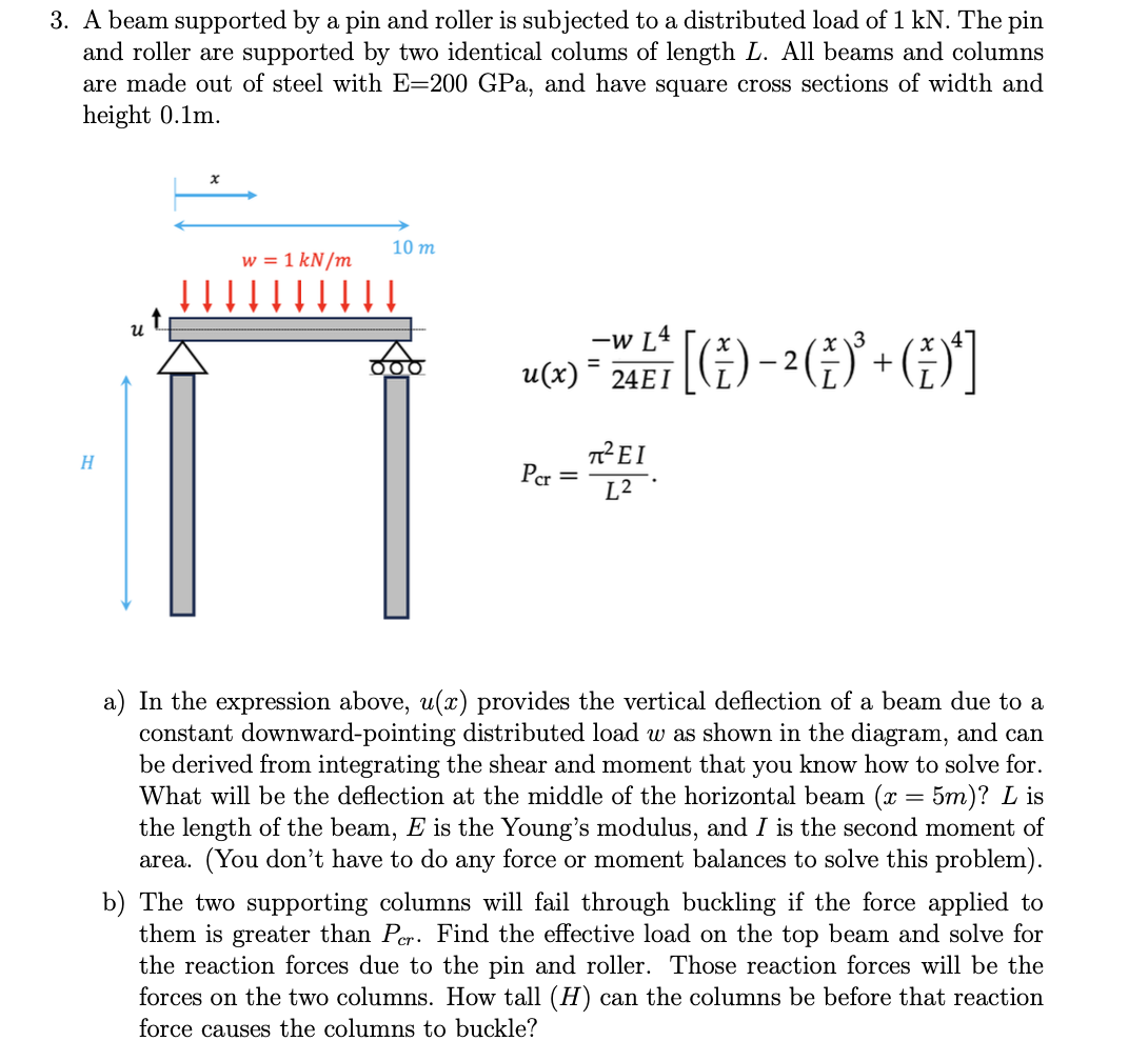 a ) In the expression above, u ( x ) provides the