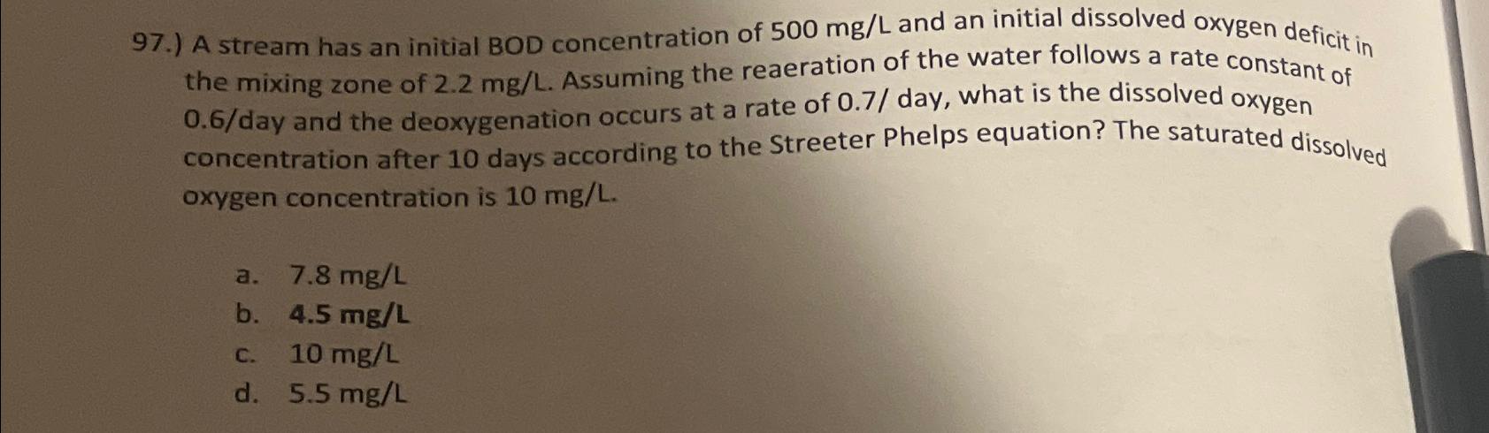 Also explain what exp means in the Streeter